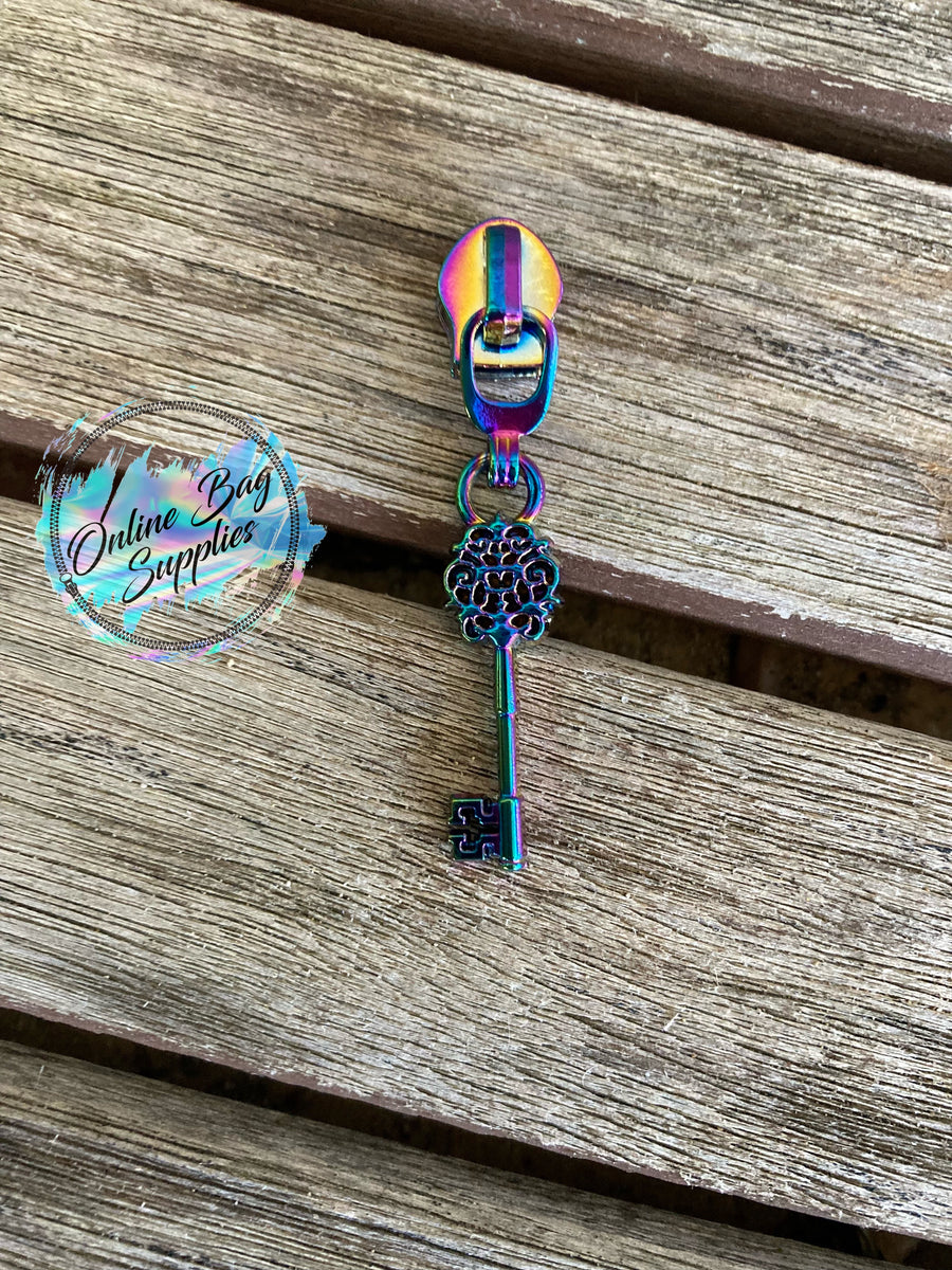 Key Zipper Pulls Exclusive Design Online Bag Supplies