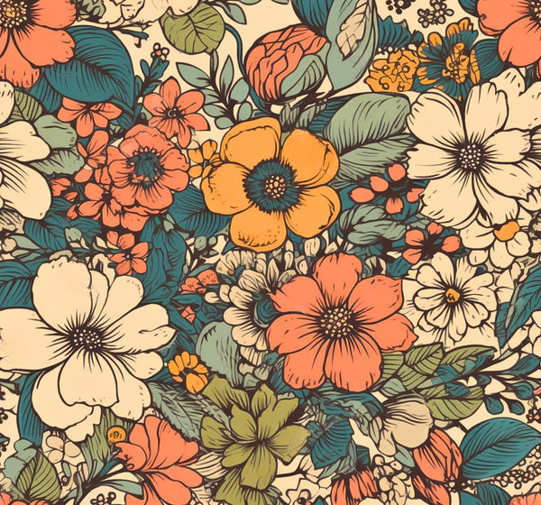 Muted Floral WPC Pre order