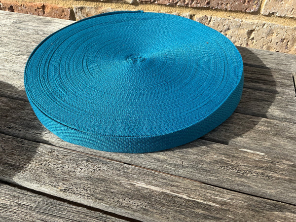 Marine Blue 25mm Webbing