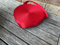 Red 25mm Webbing
