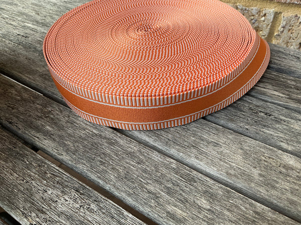 Blaze Orange 38mm Webbing