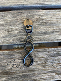 Infinity Zipper Pull - Exclusive Design