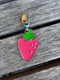 Strawberry Zipper Pull