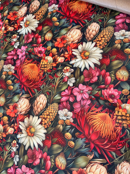 Australian Flora Bonded Poly Nylon