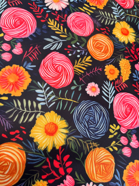 Yarn Flowers - Bonded Poly Nylon