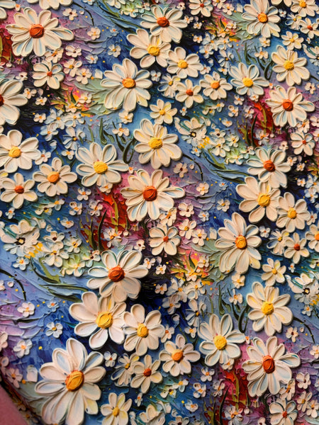 Painted Daisies - Bonded Poly Nylon
