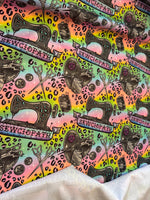 Yellow/pink Sewciopath - Bonded Poly Nylon - Exclusive Design