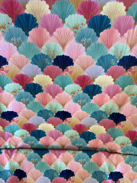 Scallops Bonded Poly Nylon