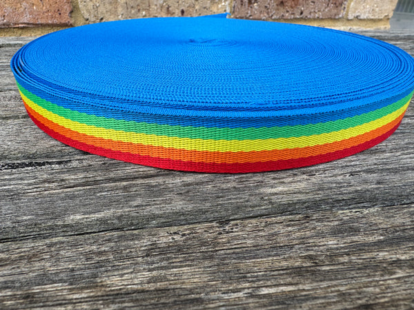 Rainbow 38mm Webbing