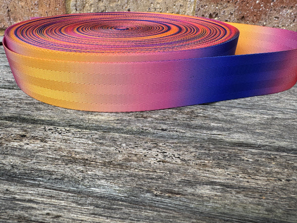 Sunset 38mm Webbing - Exclusive Design