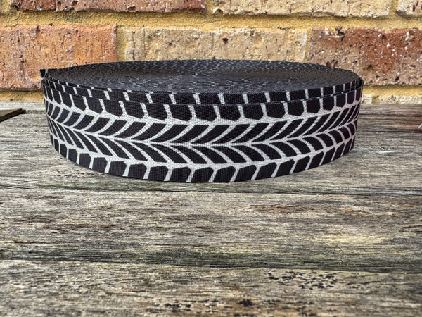 Tyre Track 38mm Webbing - Exclusive Design