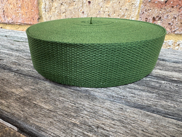 Olive 38mm Webbing