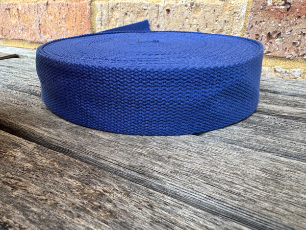 Royal Blue 38mm webbing
