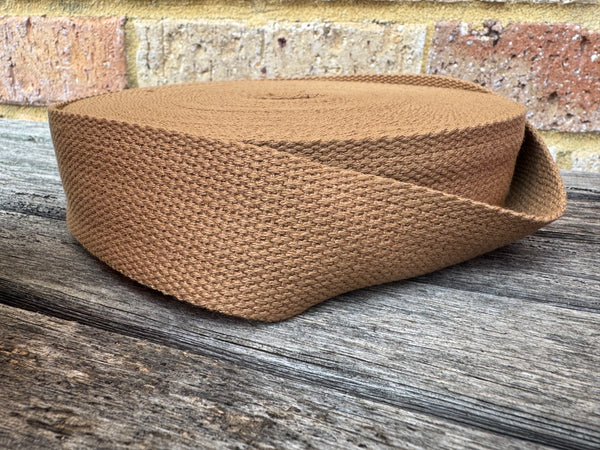 Toffee 38mm Webbing