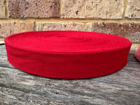 Red 38mm Webbing