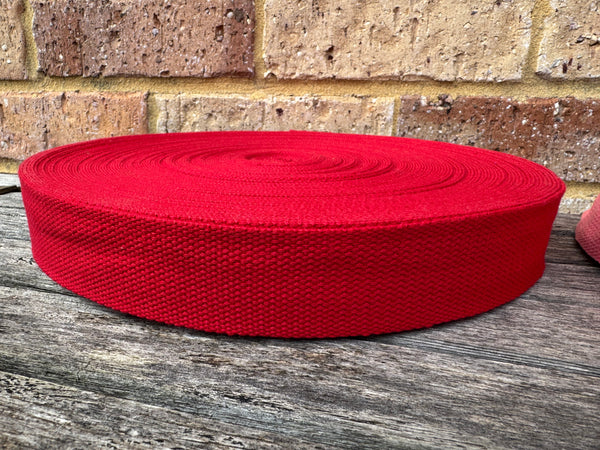 Red 38mm Webbing