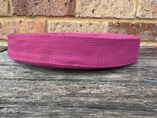 Musk Pink 38mm Webbing