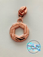 Hexagon Zipper Pull - Exclusive Design