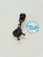Cow Zipper Pull