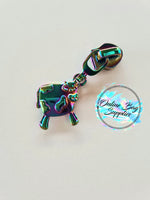 Cow Zipper Pull