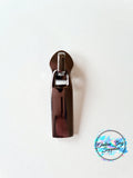 Bar zipper pull