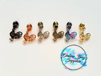 Rooster Zipper Pull