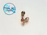 Rooster Zipper Pull