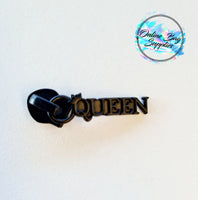 Queen zipper pull