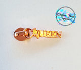 Queen zipper pull