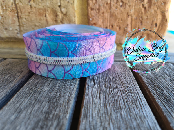 Mermaid Zipper Tape - Exclusive Design