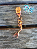 Mermaid Zipper Pull - Exclusive Design.