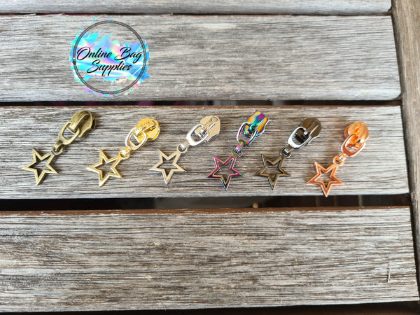 Star Zipper Pull