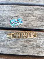 Anti-Social Exclusive Zipper Pull