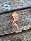 Flamingo Zipper Pull - Exclusive Design
