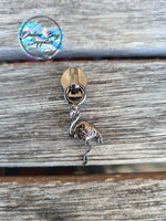 Flamingo Zipper Pull - Exclusive Design