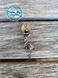 Flamingo Zipper Pull - Exclusive Design