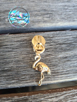 Flamingo Zipper Pull - Exclusive Design