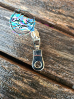 Donut Number 3 Zipper Pull