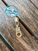 Donut Number 3 Zipper Pull