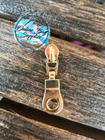 Donut Number 3 Zipper Pull