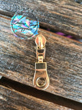 Donut Number 3 Zipper Pull