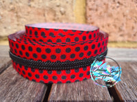 Ladybug Zipper Tape - Exclusive Design