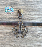 Octopus Zipper Pull - Exclusive Design.