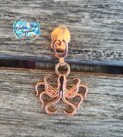 Octopus Zipper Pull - Exclusive Design.