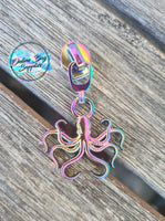 Octopus Zipper Pull - Exclusive Design.