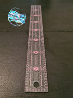 Glitter rulers