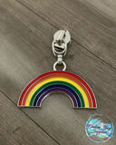 Enamel Rainbow Zipper Pull - Exclusive Design