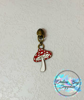 Toadstool Zipper Pull - Exclusive Design