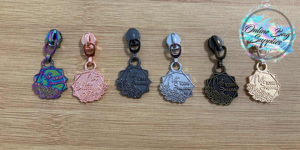 Not Today Succa Zipper Pull - Exclusive Design
