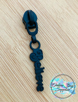 Believe Zipper Pull - Exclusive Design